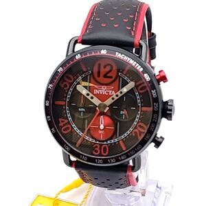 Invicta Racing Vector 49366 Men's Black Red Dial 44mm Chrono